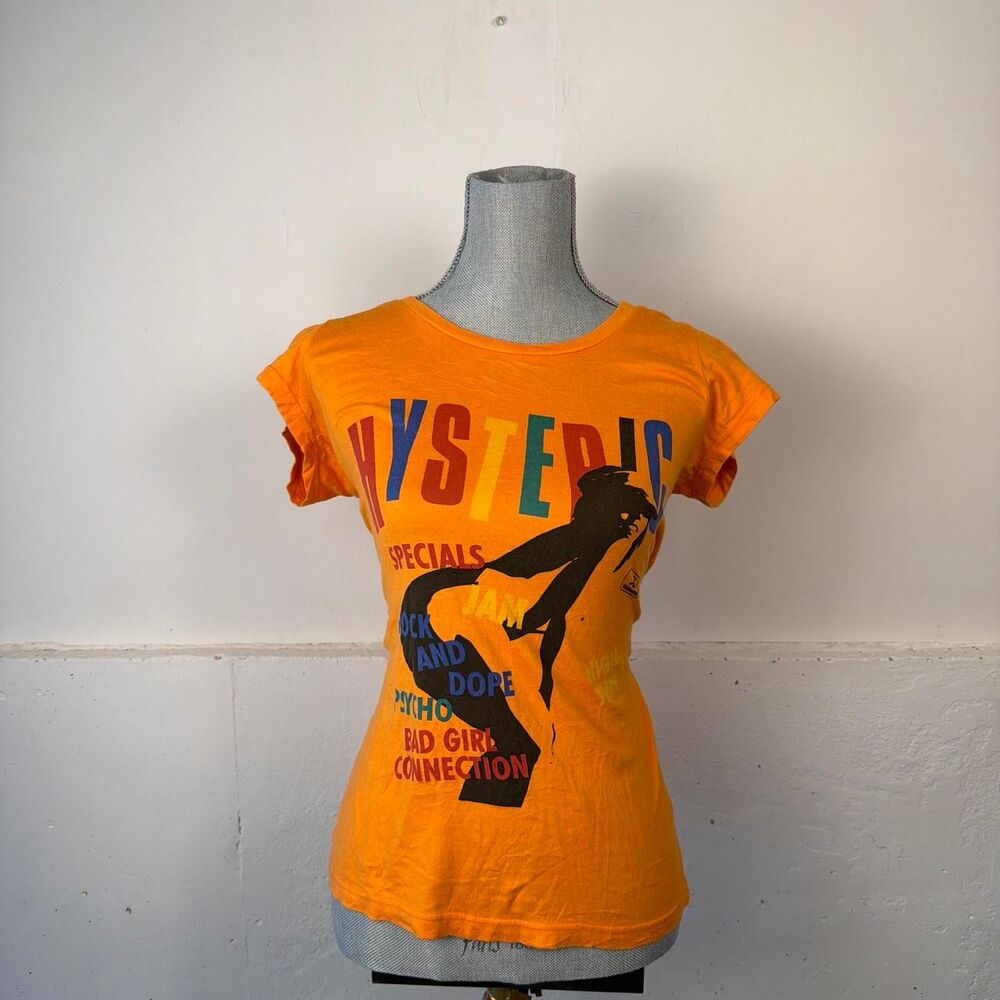 Hysteric-glamour Women's Orange and Yellow Shirt